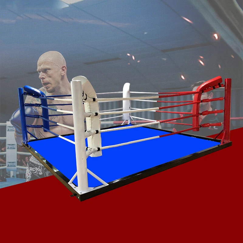 12ft Boxing Ring Boxing Steel Cover Canvas Ring Boxing Box Wrestling Ring for Kids
