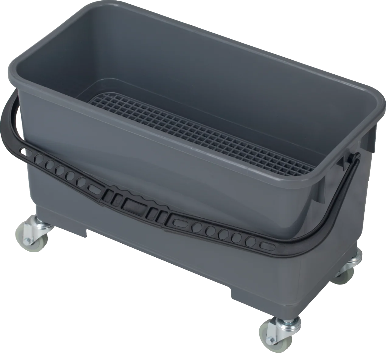 AF08401 BAIYUN High Quality 24L Plastic Cleaning Tools  Cleaning  Bucket Cart With Wheels