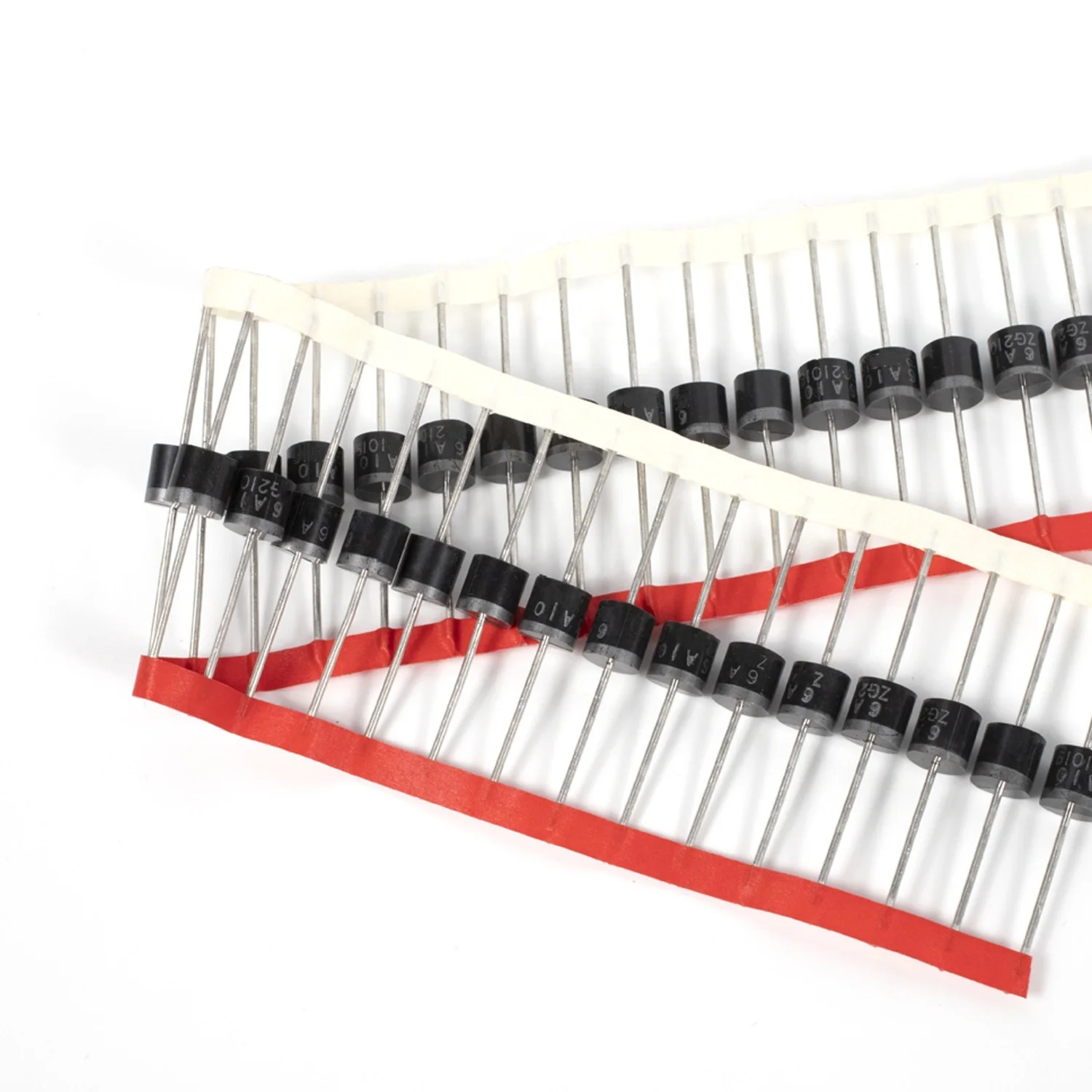 High Efficiency Rectifier Diode HER201 HER204 HER206 HER207 Axial 2 Amp 50V 300V 600V 1000 Volt Electronic Diodes