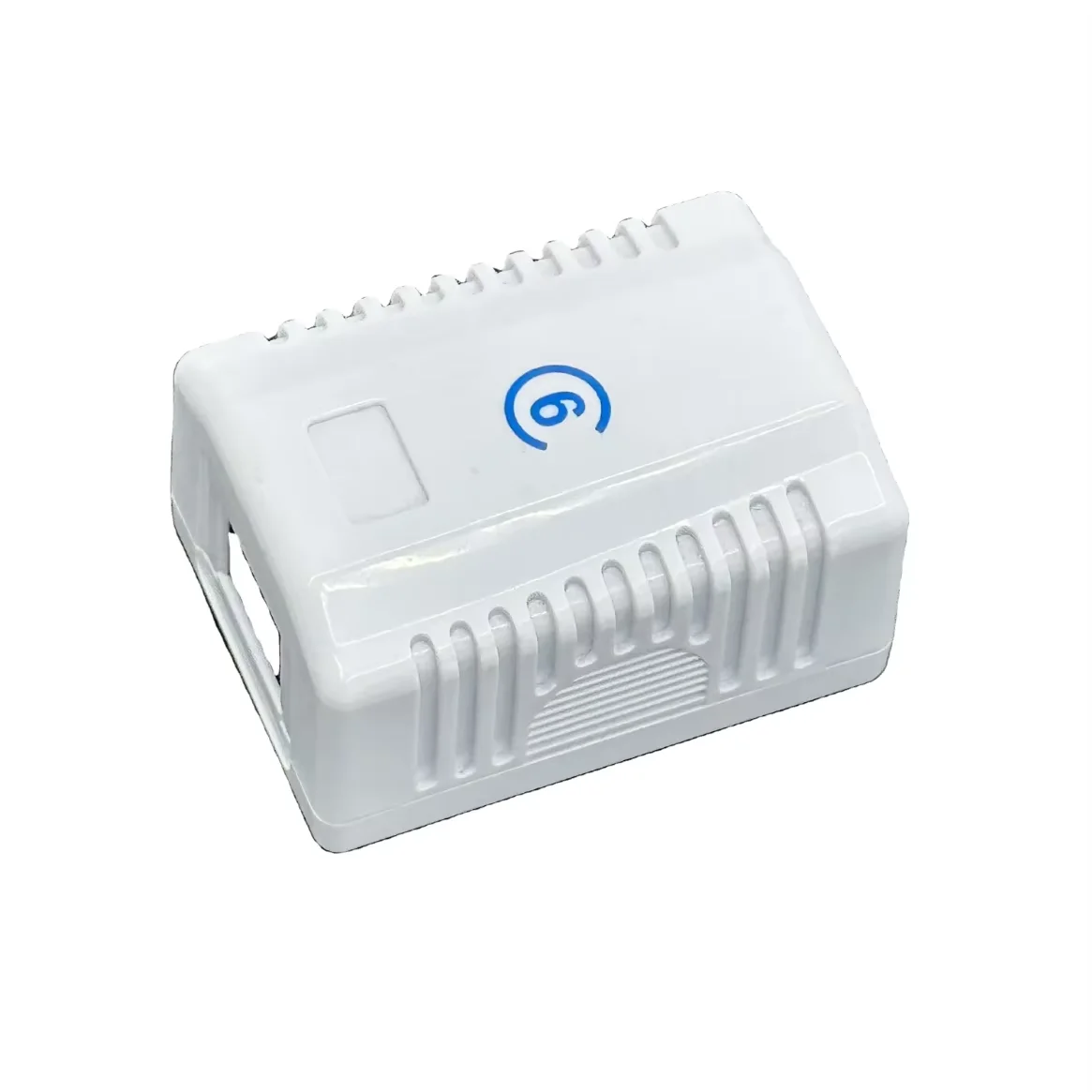 Chinese Factory RJ45 Modular 1-Port Keystone Jack CAT6 CAT6a Unshielded UTP Surface Mount Box