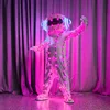 Costume per cuffie per bambola arcobaleno