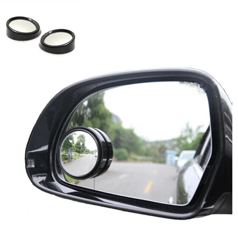 Custom convex blind spot mirrors for cars