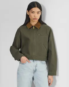 Vintage Bomber Jacket Autumn Winter New Multi Pocket Women's Jackets & Coats Versity Biker Parka Short Jackets