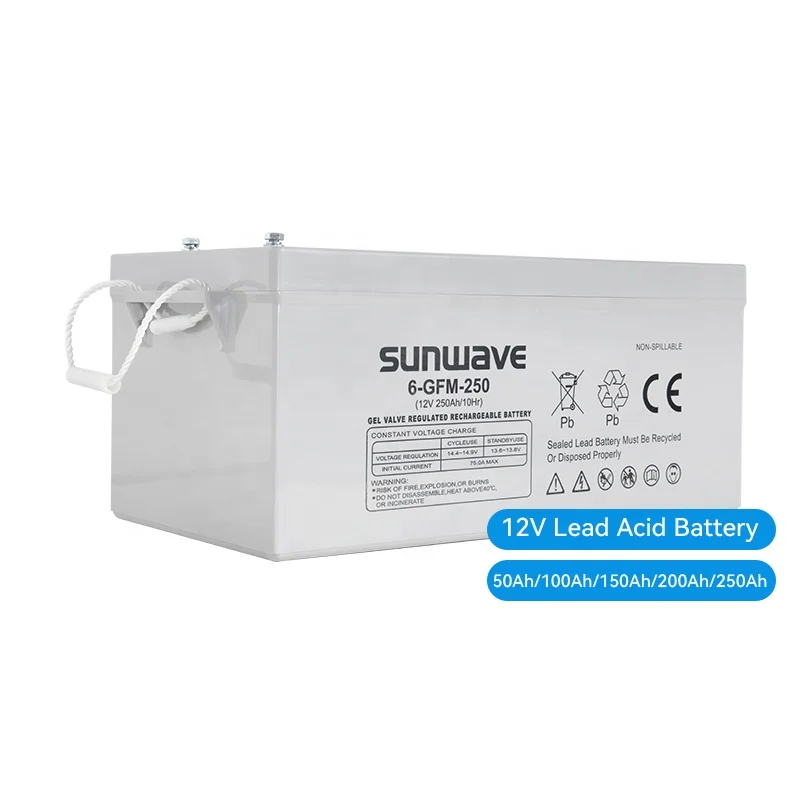 Sunwave Customized Quality Guarantee Agm Lead Acid Battery Price 12V 5Ah 20Ah 25Ah for Home Use