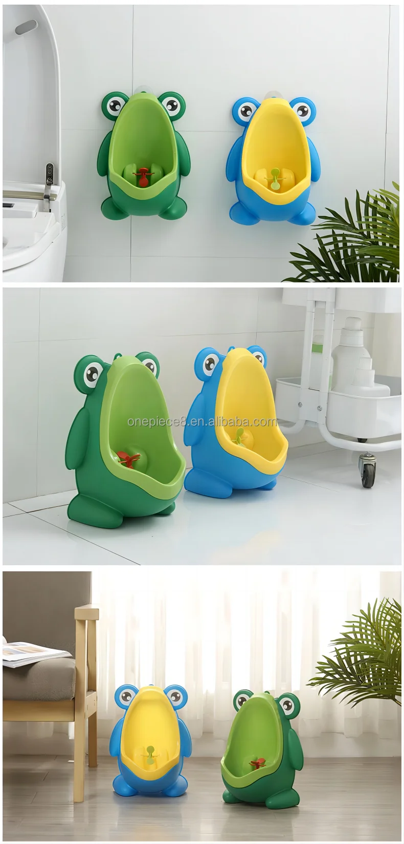 Cute Frog Baby Boy Potty Toilet Urinal Kids Travel Potty Training Frog ...