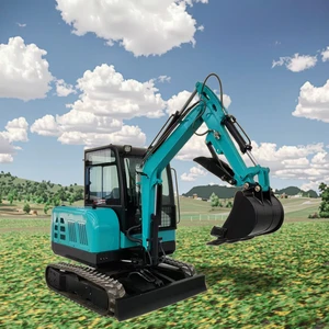 Free Shipping Excavator EPA/EURO 5 Chinese Mini Excavator EPA Kubota Engine Cabin Mini Digger for Sale