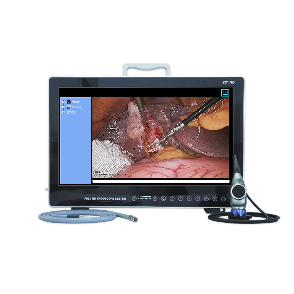 Medical Compact Laproscope Camera All-in-one FHD Surgical Video Endoscopic Imaging System ENT Video Endoscopy
