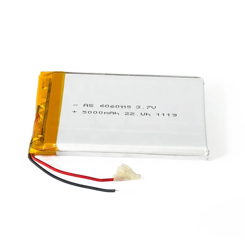 High capacity 6060115 3.7v 5000mah lipo battery for electronic musical instruments