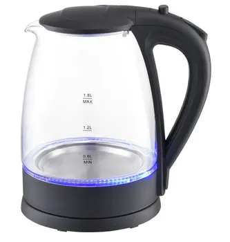Appliances Kitchen Home Tea Kettle Glass tea maker Water BOIL Glass Teapot 1.8L Portable Cordless Electric kettles
