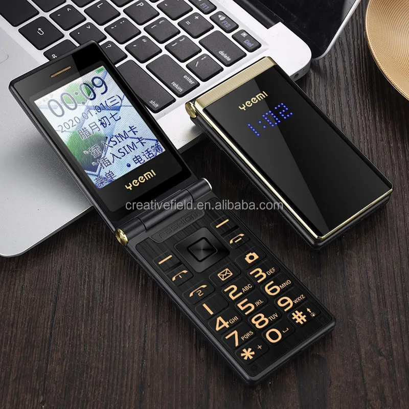 Hot Sales M2-C Dual Sim Folding Mobile Docomo Flip Itel Feature Phone