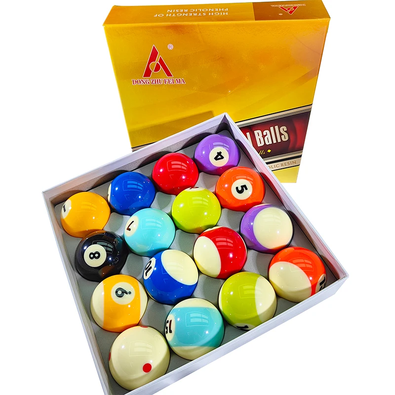 Premium Quality Full Size Number Ball Set 16pcs Billiard Pool Ball Set ...