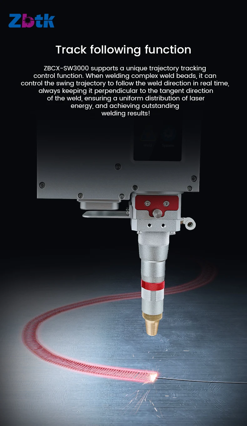 ZBTK 3000W Laser Wobble Welding - High Speed & Precision
