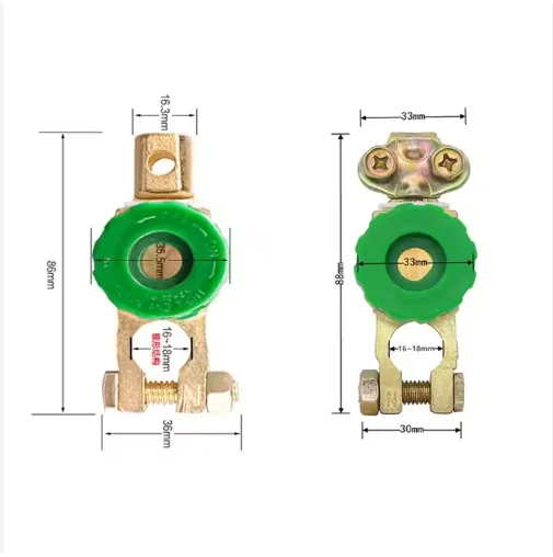 Автомобильный аккумулятор из чистой меди, зажим для аккумулятора, клемма M10, Клемма, корабль, большой патрон