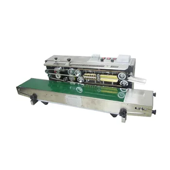 100% Warranty Solid Ink Band Sealing Machine+ Black Colour Printing+stainless Steel+ink Roller+English Letters+numbers