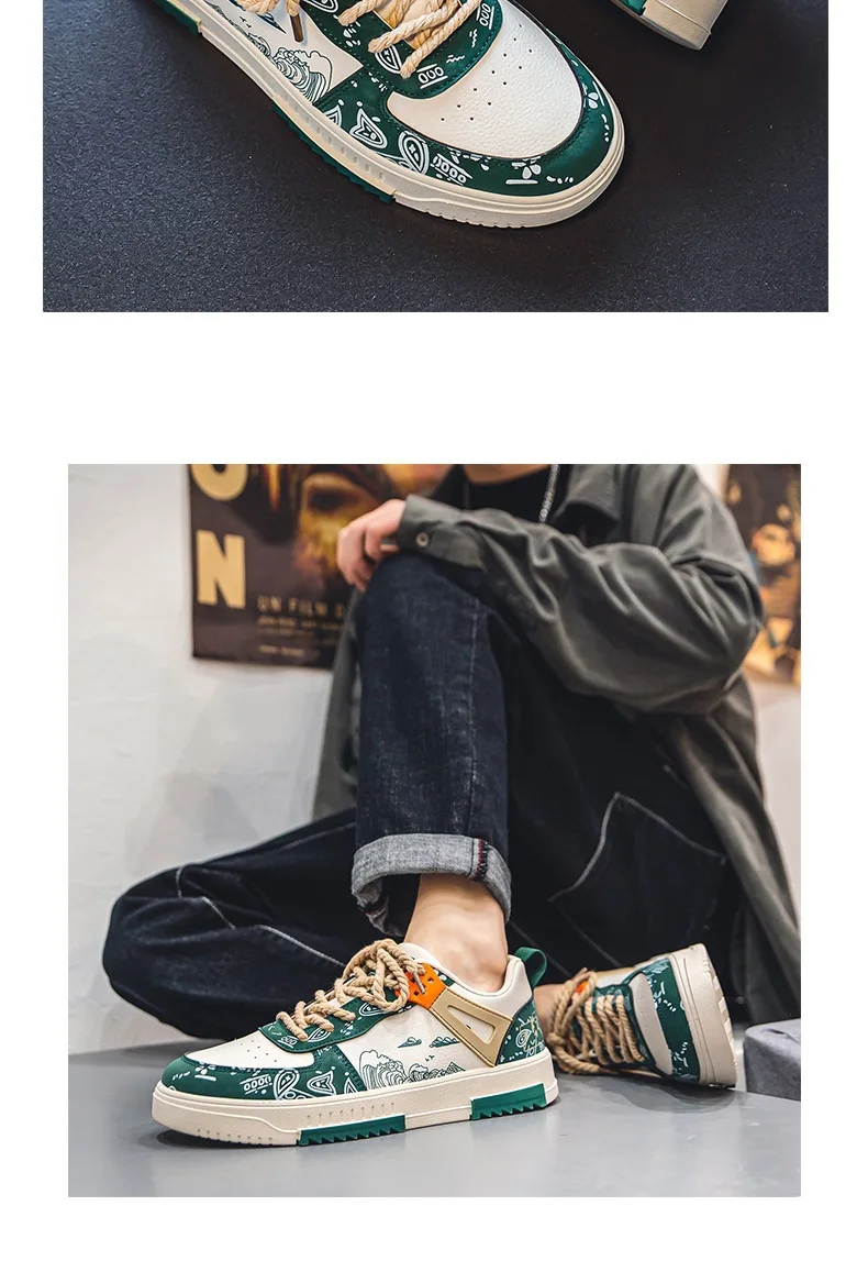 Sandals Men's Leather Summer Trend Korean Sports and Leisure Air Cushion Beach Shoes