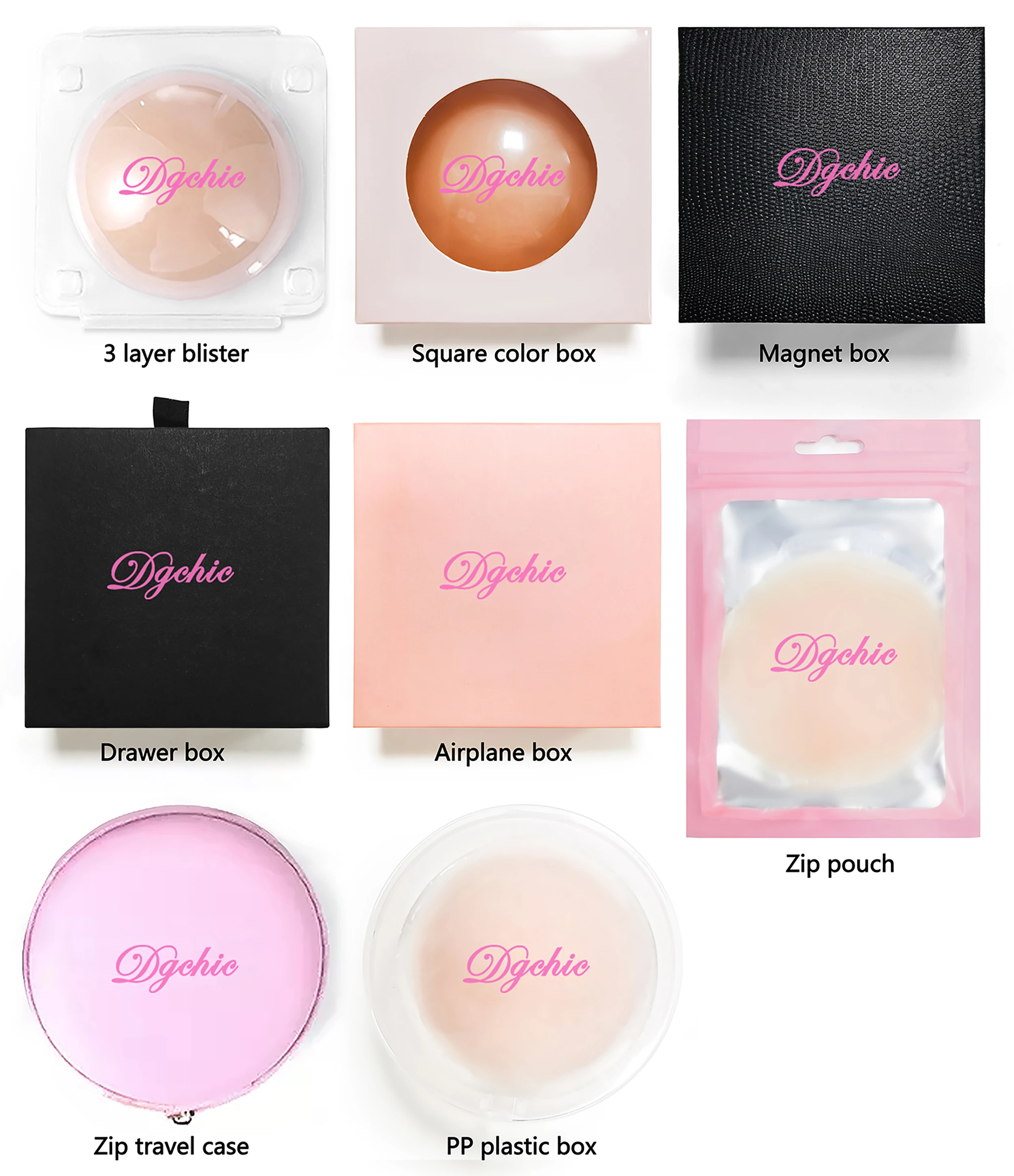 In Stock Soft Medical Grade Sexy Women Light Medium Dark Skin Color