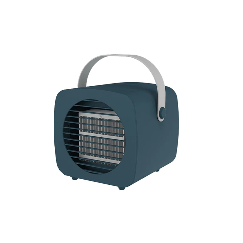 Portable Small Desktop Table Quiet Mini Air Cooler Fan Water Mist Fan With 3 Modes Air Cooling Conditioner Fan_voghion.com