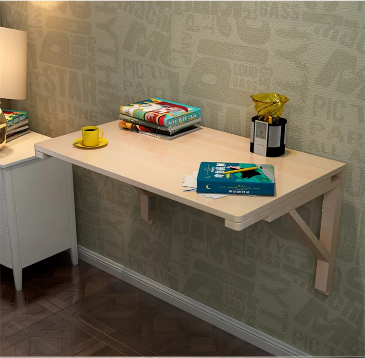 Space-saving Murphy Desk Laptop Foldable Float Home Bar