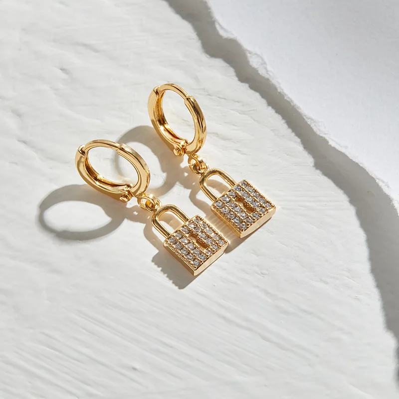 14k pure gold earrings