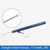 Pinza a membrana dritta 1*2 denti 20G