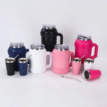 Brazilian 6oz Double-Layer Stainless Steel 304 Vacuum Insulated Beer Cup Office Car Camping Mugs with Cap Wholesale