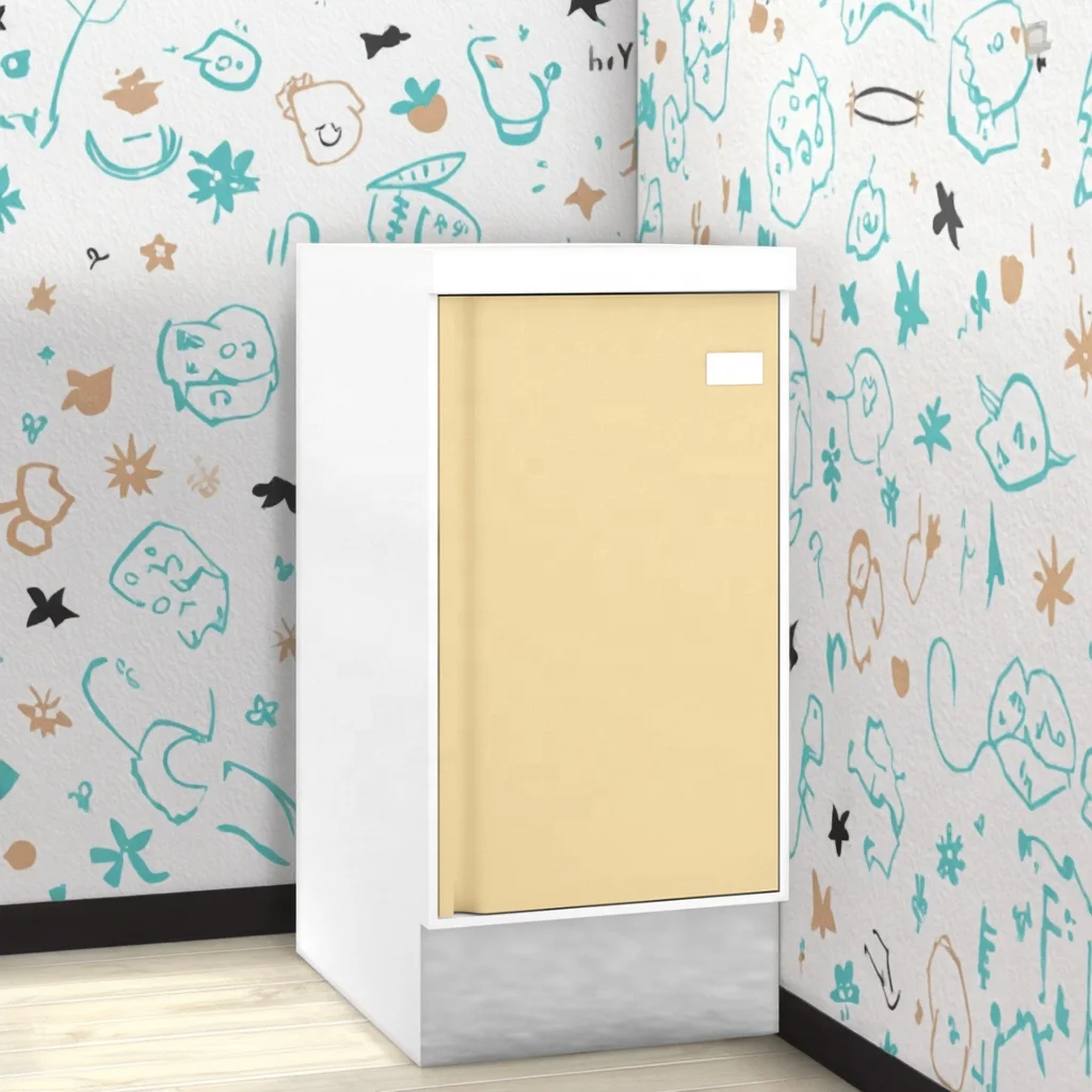 Healthcare Single Door Undercounter Cabinet 800mm for Pharmacy Storage with Reinforced Frame and Soft-Close Mechanism 5