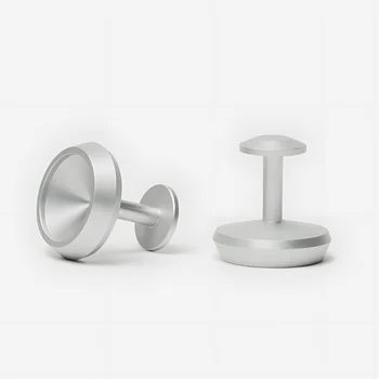 Precision CNC Machined Lightweight Aluminum Anodized Cufflinks