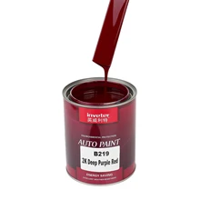 2K pure colors Car Refinish Products With High Repurchase Rates Car Paint Scratch Repair Claret B219 two-component car paint