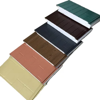 Best Price Metal Carved PU Sandwich Wall Panel for Exterior Wall Siding for Cold Rooms Hotel Acoustic Sandwich Wall Cladding