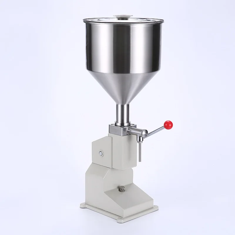 TEBAK SY-A03 Hand Operated Filling Machine Manual Cosmetic Paste Sausage Cream Liquid Filling Supply