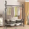 120cm Double-layer storage basket Black