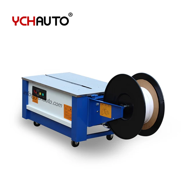 Low Table Automatic Strapping Machine PP Band Packing Machine