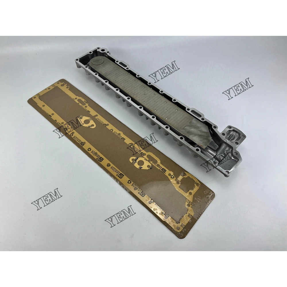 For Isuzu 6BG1 Oil Cooler Core Cover Assembly Industrial Machinery Spare Parts