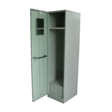 Marine Furniture Steel Wardrobe Locker with Single Door for Storage Clothes on Boat