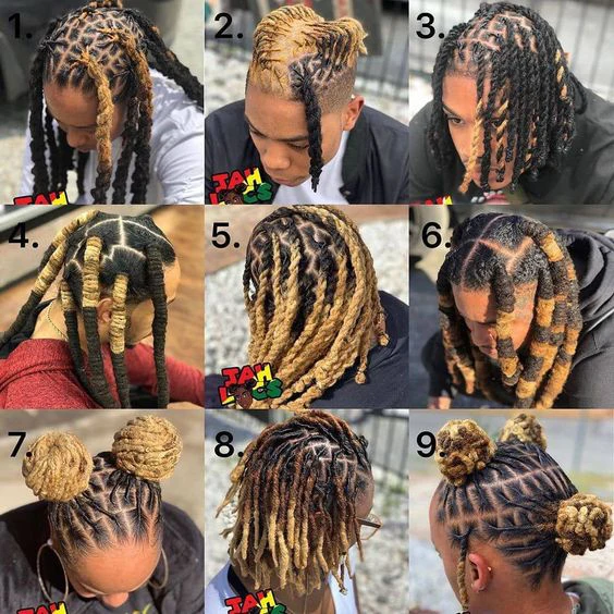 Dreadlocks Hair Pieces Durban Ponytail Human Hair Extensions