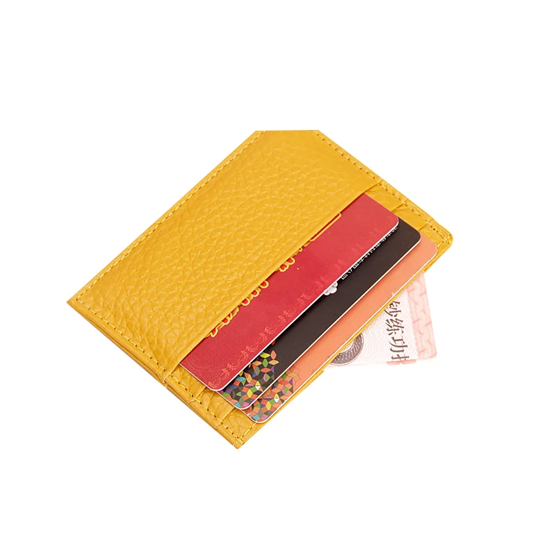 Slim Wallet Credit Namecard Case Minimalist Office Rfid Blocking Card Holder