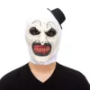 Maschera da Clown Anima Spezzata Bianca