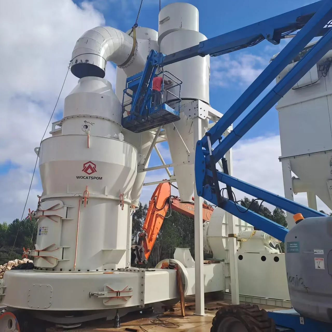 Hot Sale Ultrafine Mill Machine for Gypsum Calcium Carbonate Other Materials High Efficiency Gypsum Powder Grinding Equipment