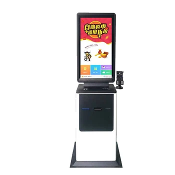 2023 hot saling self service kiosk card payment restaurant ordering self service cash register payment kiosk