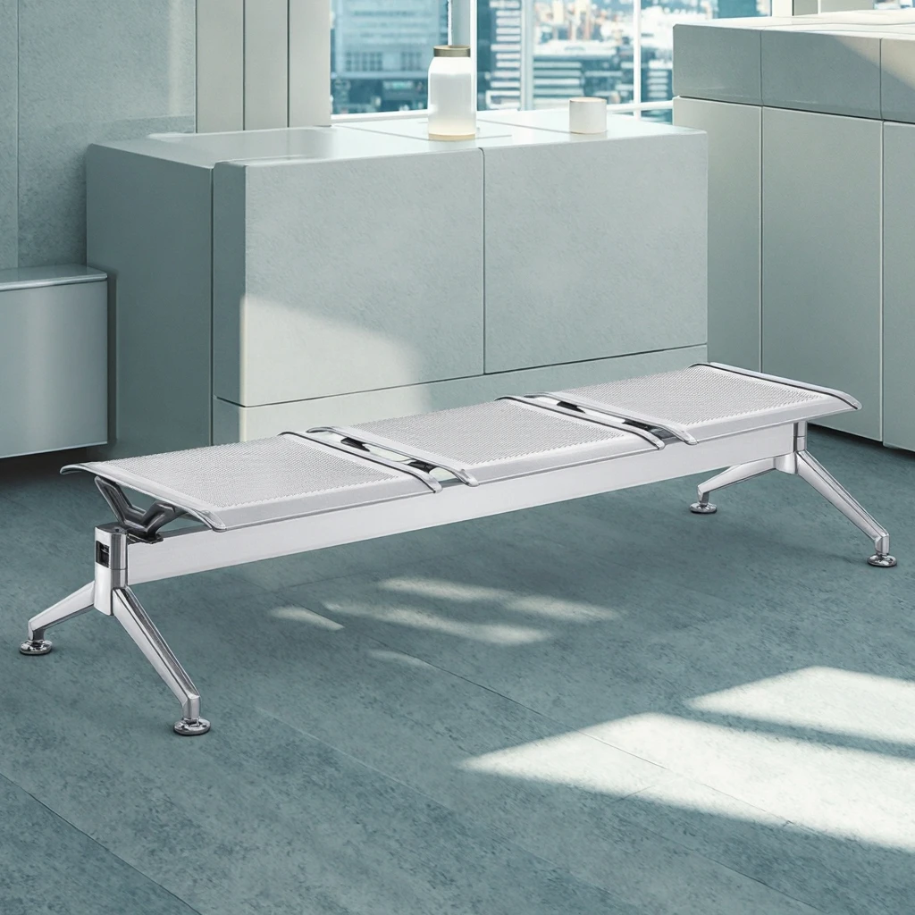 Compact Stainless Steel Seating Urban High-Density Applications 5