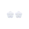 Rose Focal bead White SA37