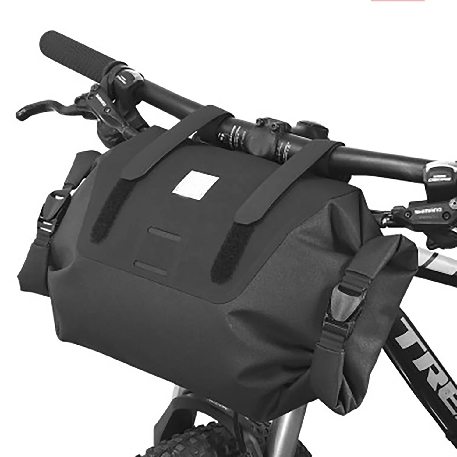 Bolso bicicleta MTB bicicleta de carreras manillar robusta roll pack bolsa de cremallera 