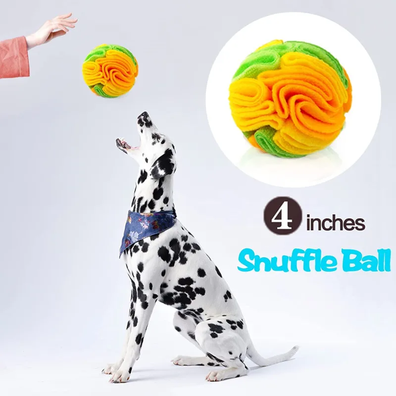 Snuffle Puzzle Ball Nosework Dog Toy