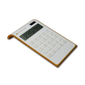 Multi Color Hot Sale 10 Digit Solar Dual Power Calculator for Office and School