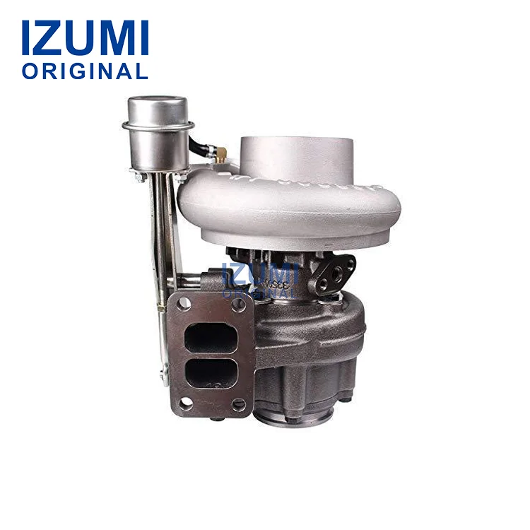 Bộ tăng áp turbo IZUMI ORIGINAL cho động cơ diesel, mã turbo HX40W, mã phụ tùng 3535638 dành cho động cơ Cummins 6CT, mã 3528777 và 3802303