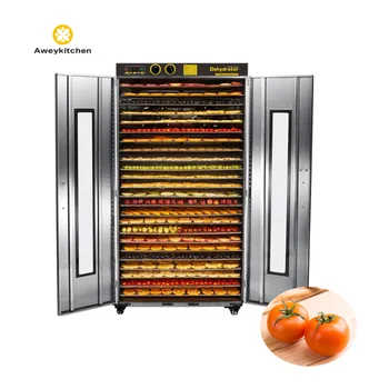 Tomato Quick Dehydration Machine Fruit Dryer Food Dehydrator Heater 24 Trays Commercial Drying Oven