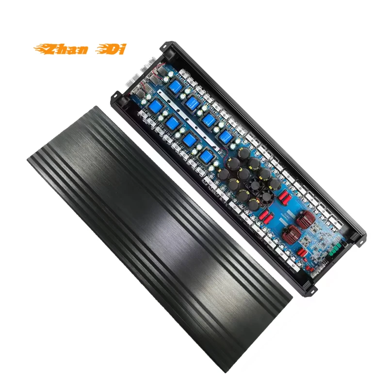 Factory Direct 1 Channel Powerful Car Audio Mono Channel Amplifier Subwoofer Amplifier Rms 16000w Big Power Class D Amplifier