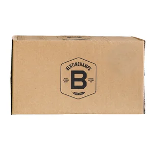 Pack Beer Promotional Gift Box Set Glass Belgium Local Brewery Authentic White Label Brew Bertinchamps Wholesale