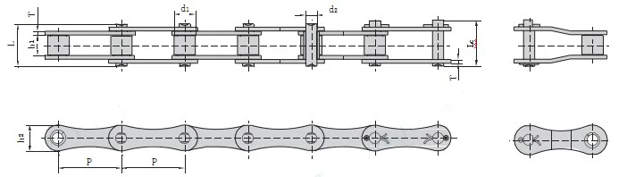 A Type A550 A555 A557 A620 Steel Conveyor Agricultural Chains| Alibaba.com