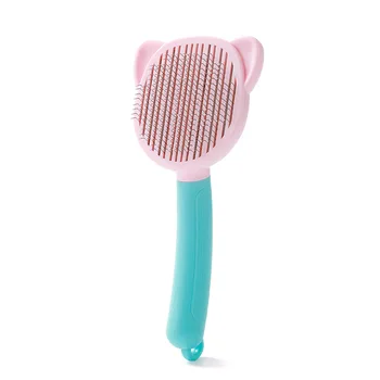 Pet hair grooming tool special needle , beauty cleaning pet shower brush supplies